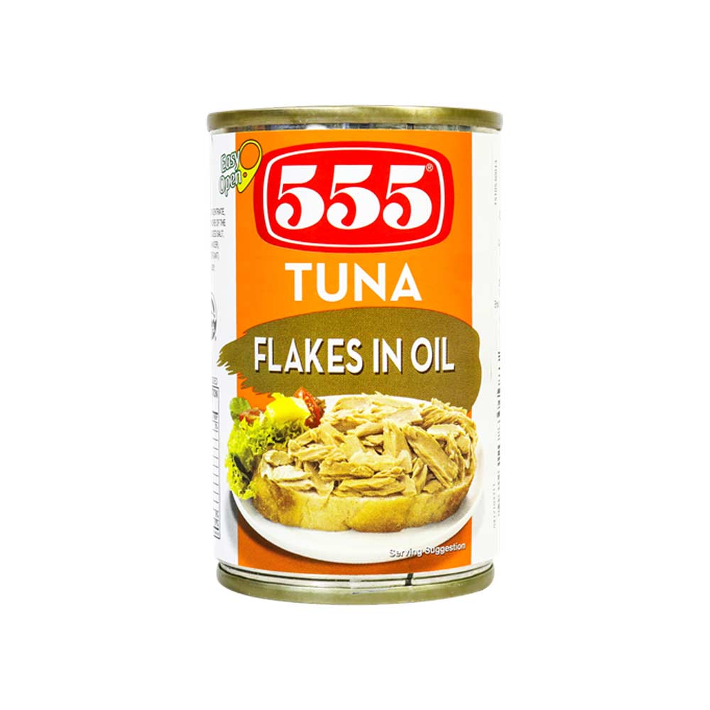 555 TUNA FLAKES IN OIL EOE 155G