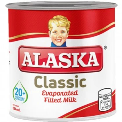 ALASKA EVAPORATED MILK PLAIN 140ML