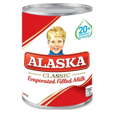 ALASKA EVAPORATED MILK PLAIN 360ML