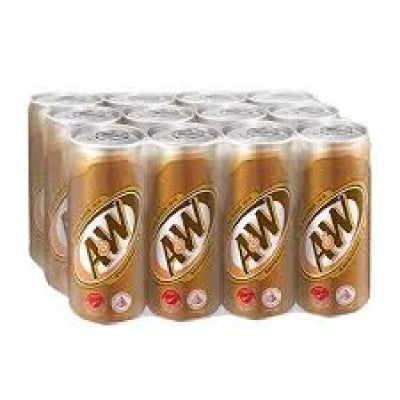 A&W ROOTBEER CAN (SLIM) 320ML