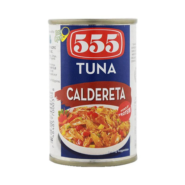 555 TUNA FLAKES CALDERETA EOE 155G