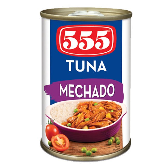 555 TUNA FLAKES MECHADO EOE 155G